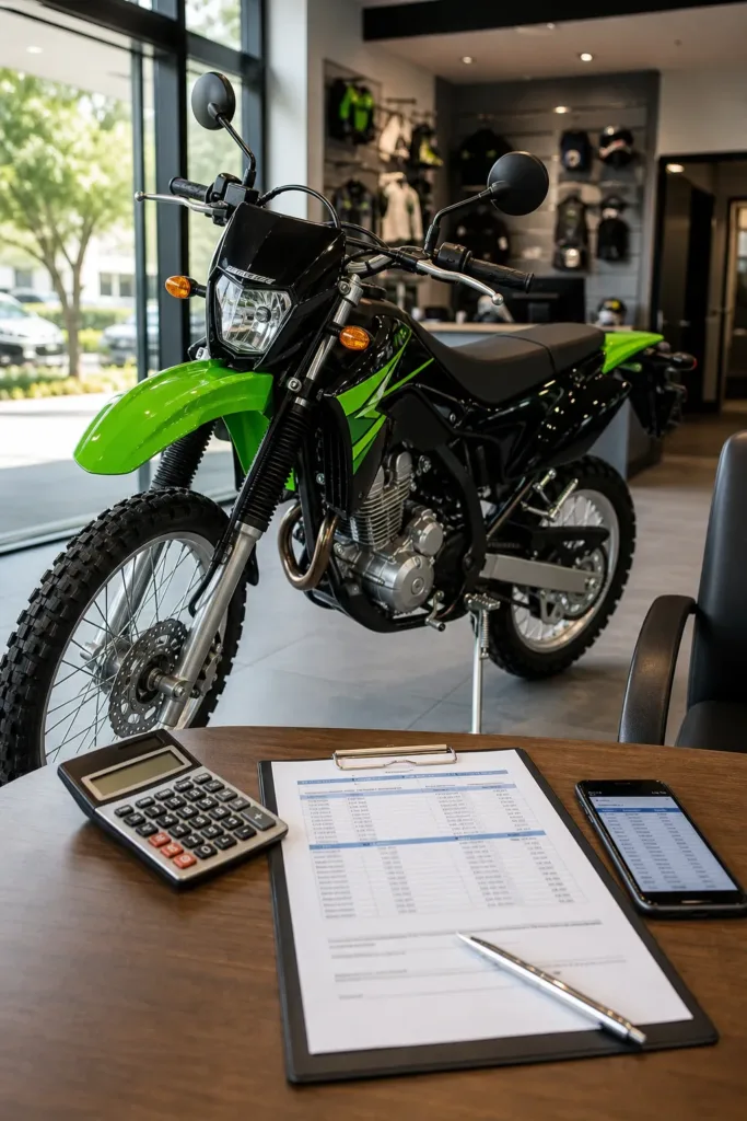 Consórcio kawasaki klx 300 sem entrada