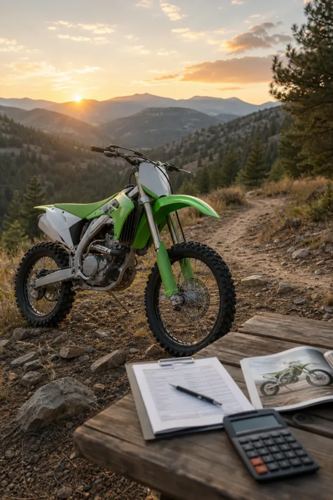 Consórcio kawasaki klx 450 para sua off-road
