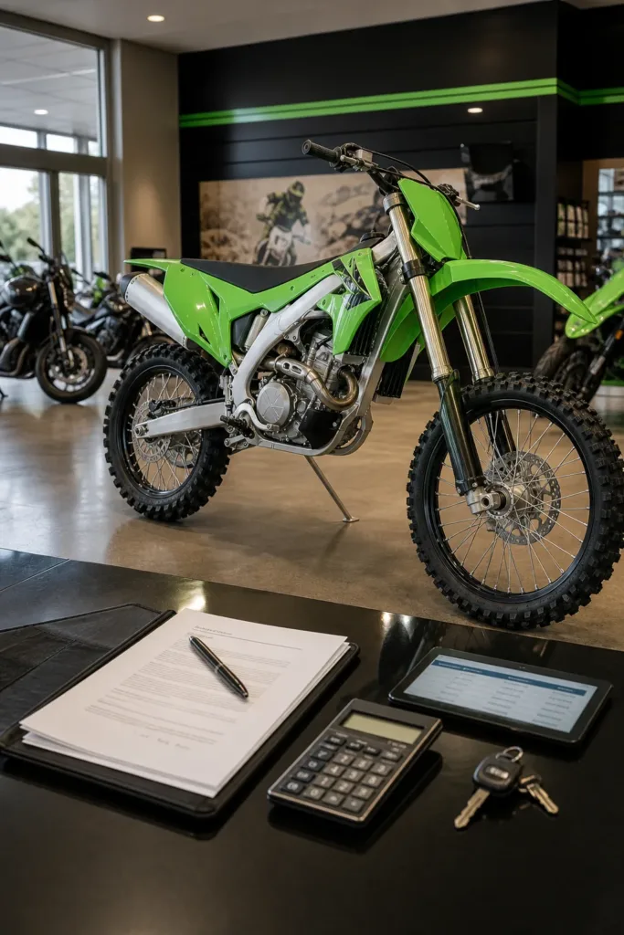 Consórcio kawasaki kx 250 x para sua off-road