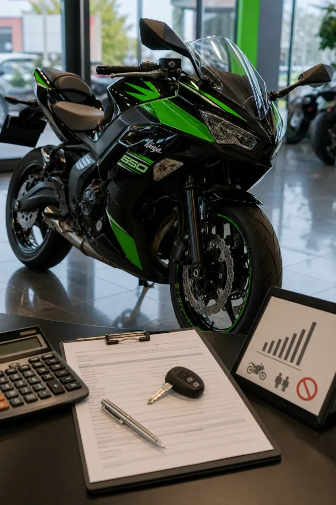 Consórcio kawasaki ninja 650 para sua esportiva