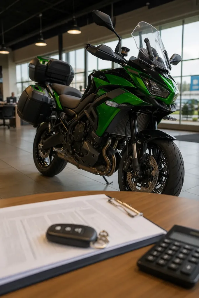 Consórcio kawasaki versys 1000 gt para touring