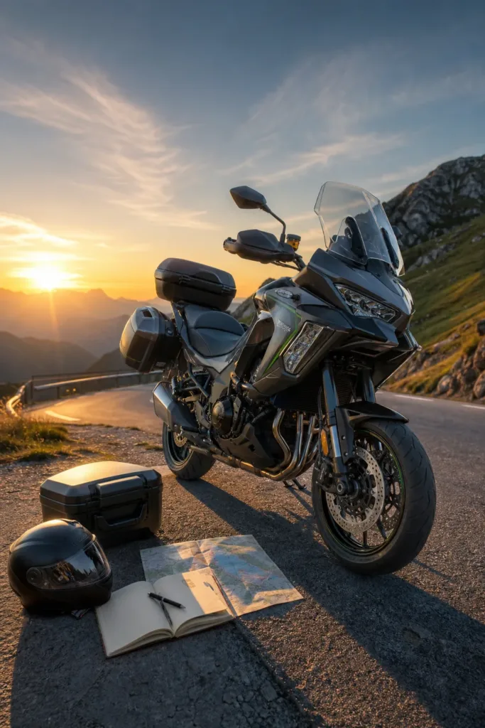 Consórcio kawasaki versys 1100 tourer para viajar
